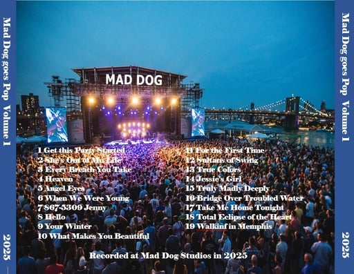 Mad Dog Goes Pop Volume 1 insert