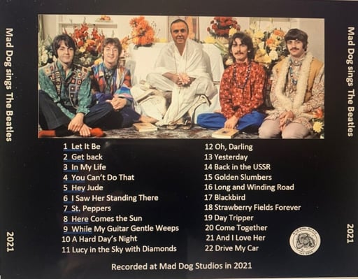 Mad Dog Butchers the Beatles insert