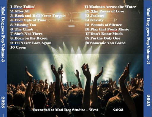 Mad Dog Goes Pop Volume 3 insert